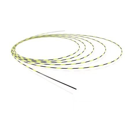 Buen precio Cables de guía de cebra médica de alta flexibilidad 0.014 pulgadas con punta recta Forma recta en línea